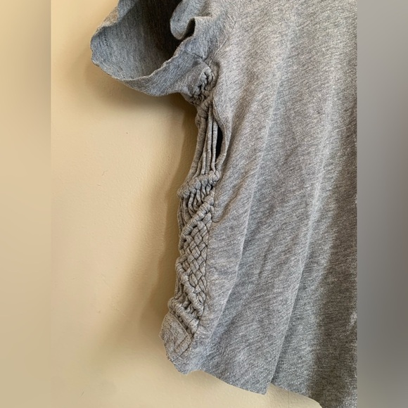 Billabong Pocket Tee Weaving Loom Back, cropped macrame rope open back - Picture 3 of 7